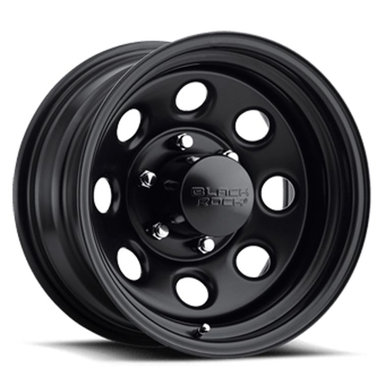 Black Rock 997B Soft 8  Matte Black