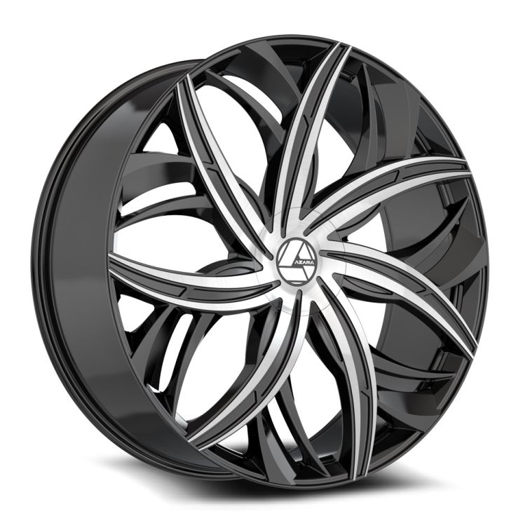 Azara AZA-541  Gloss Black Machined
