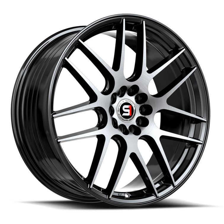 Spec-1 SP-65  Gloss Black Machined
