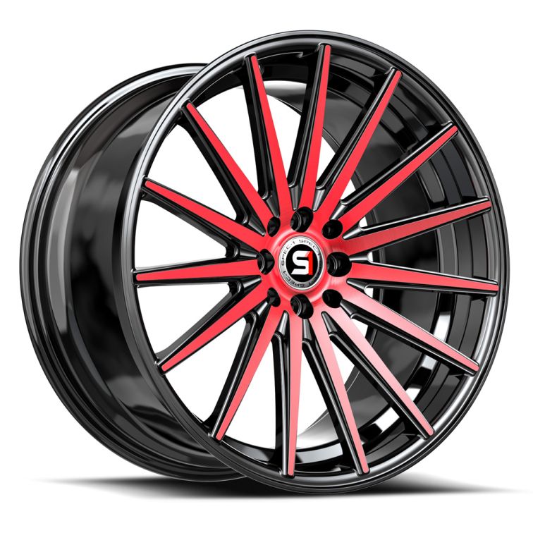 Spec-1 SP-69  Gloss Black Red Machined