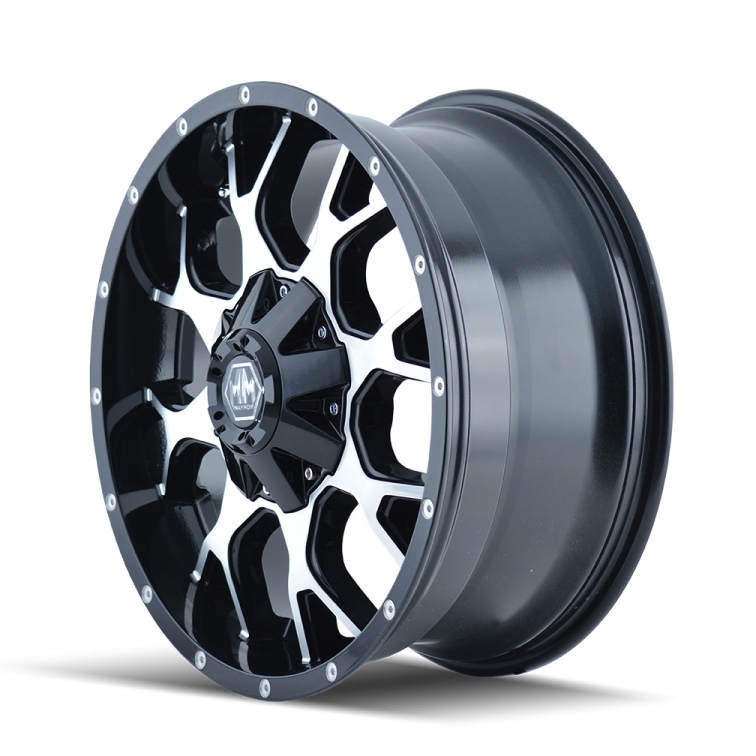 Mayhem 8015 WARRIOR  Gloss Black Machined