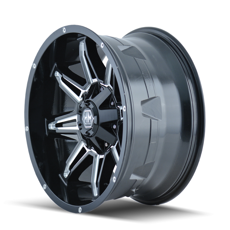 Mayhem 8090 RAMPAGE  Gloss Black Milled
