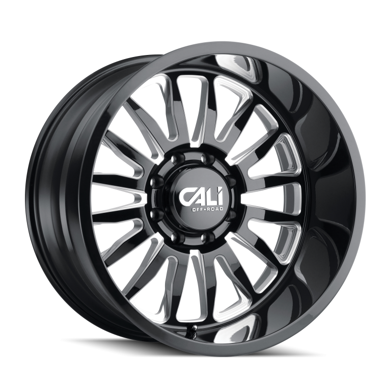 【超安い】 Gloss SUMMIT 9110 Road Off Cali Black Sale for Wheels Milled トップス