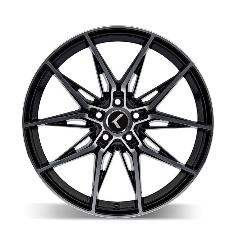 Kraze KR196 EVOLVE  Gloss Black Machined