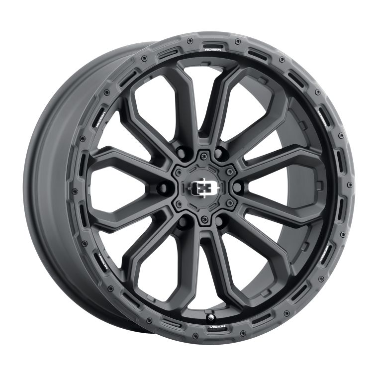 Vision Off Road 405 Korupt  Satin Black