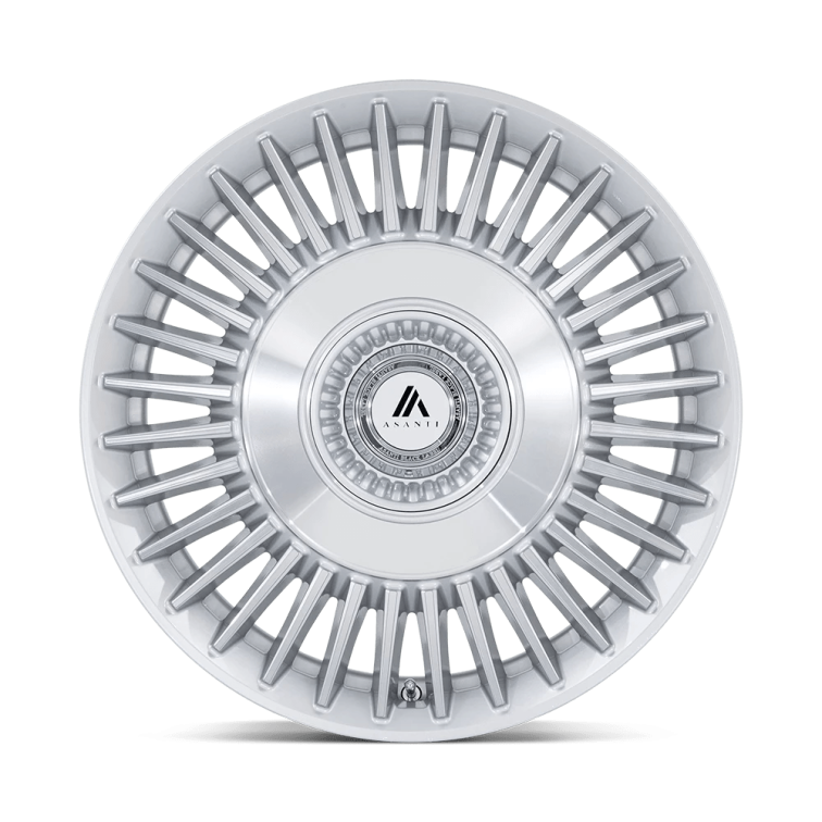 Asanti Black AB040 TIARA  Silver Machined