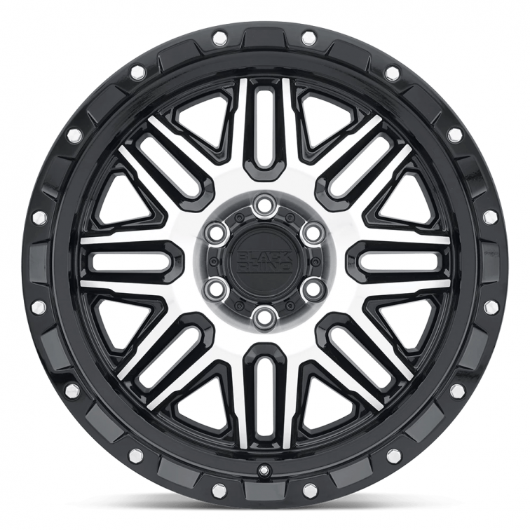 Black Rhino ALAMO  Gloss Black Machined