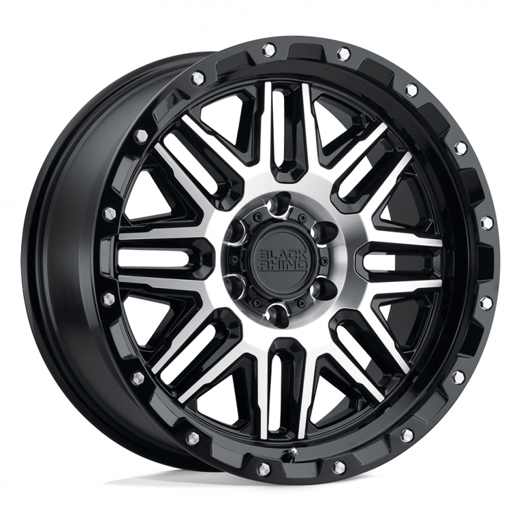 Black Rhino ALAMO  Gloss Black Machined