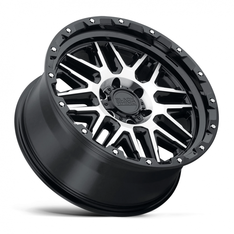 Black Rhino ALAMO  Gloss Black Machined