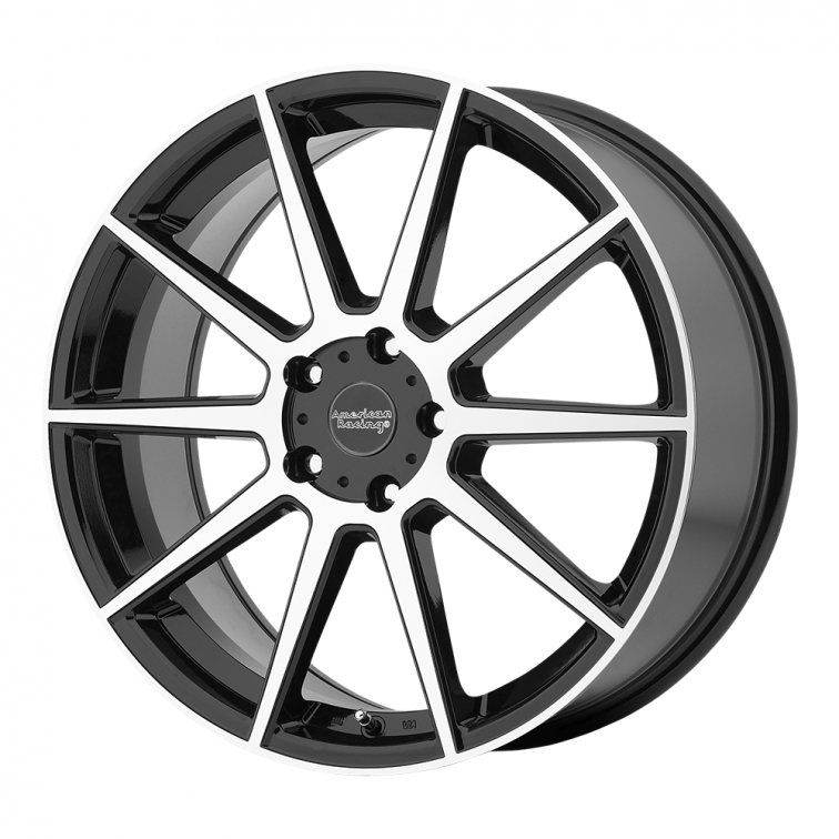 American Racing AR908  Machined Black