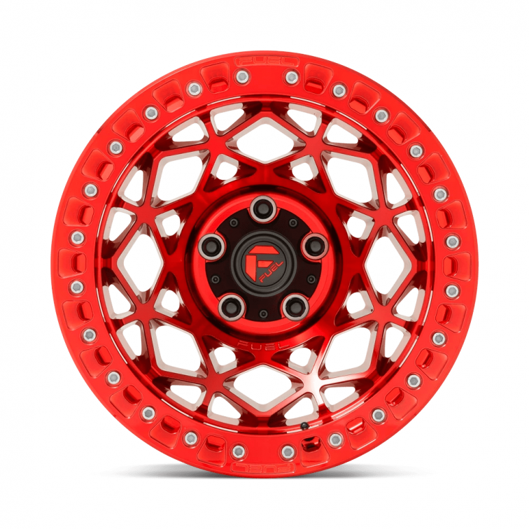 Fuel D121 UNIT BEADLOCK  Red