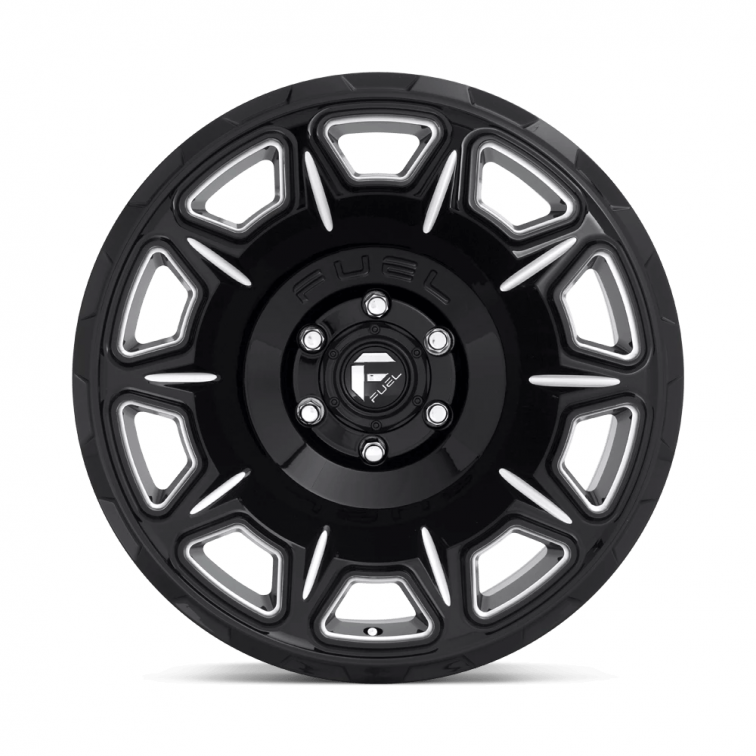 Fuel D688 VENGEANCE  Gloss Black Milled