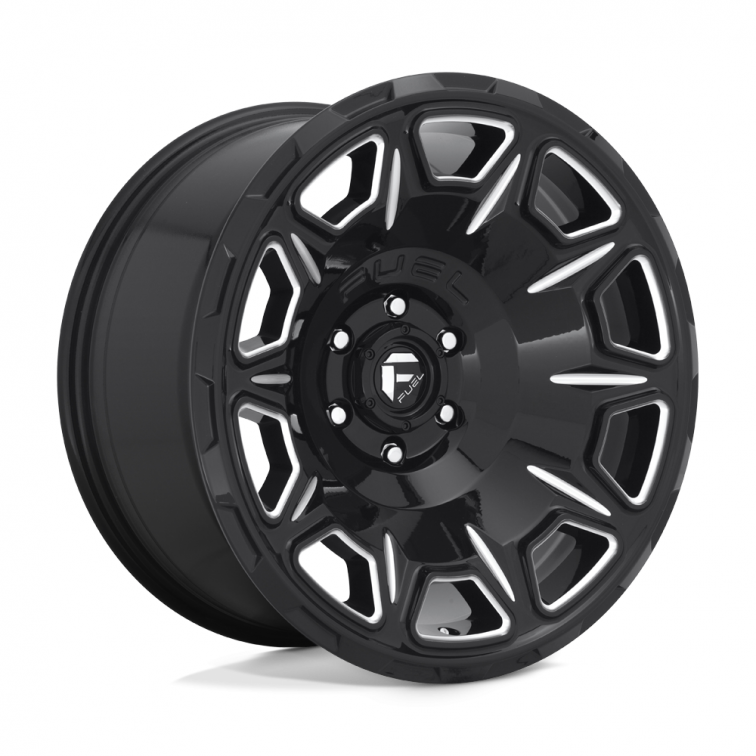 Fuel D688 VENGEANCE  Gloss Black Milled