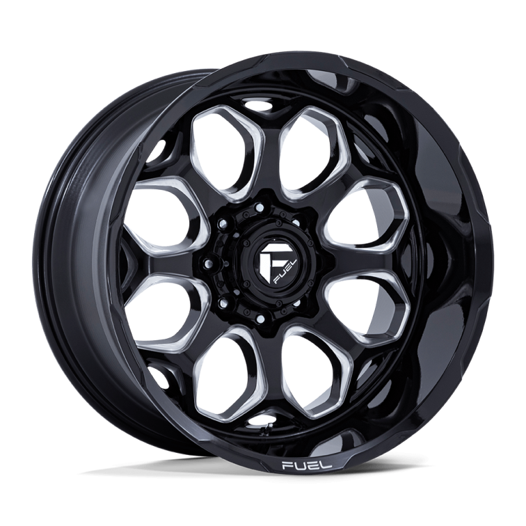 Fuel FC862 SCEPTER  Gloss Black Milled