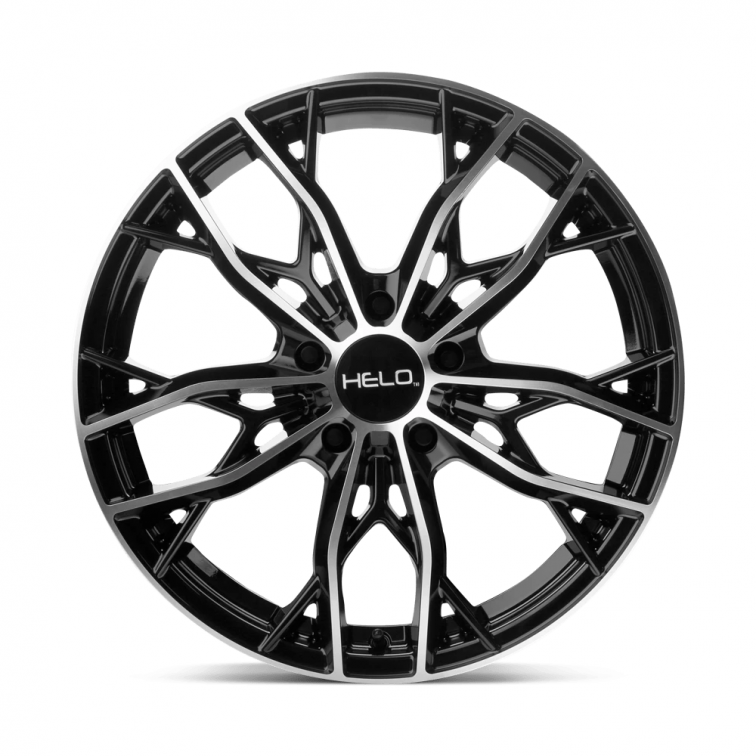Helo HE907  Gloss Black Machined