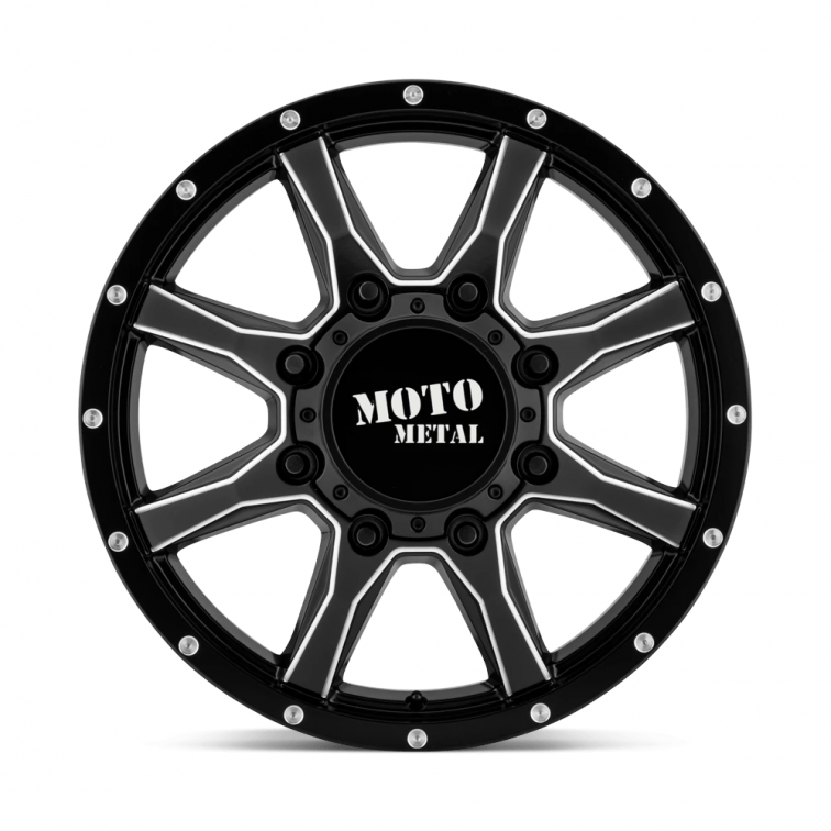 Moto Metal   Black Milled