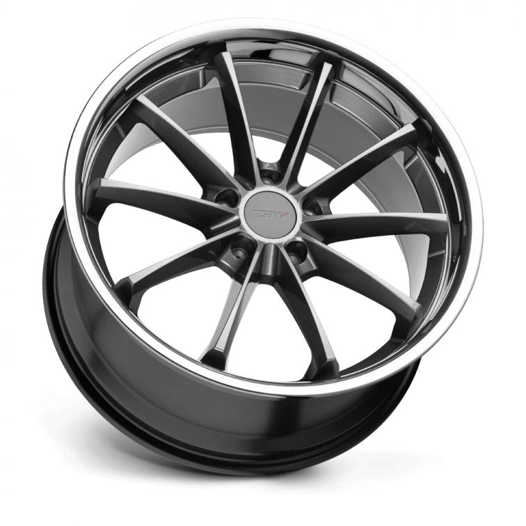 TSW SWEEP  Gunmetal w Machined Lip