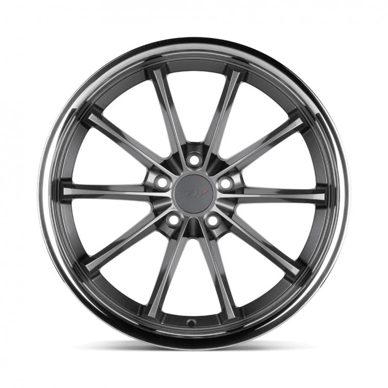 TSW SWEEP  Gunmetal w Machined Lip