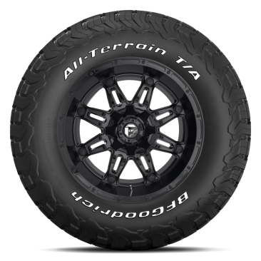 Fuel D625 HOSTAGE + BFGoodrich All-Terrain T/A KO2 Gloss Black