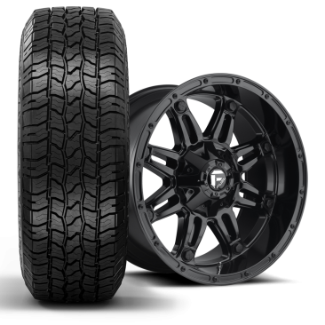 Fuel D625 HOSTAGE + IronMan All Country AT2 Gloss Black