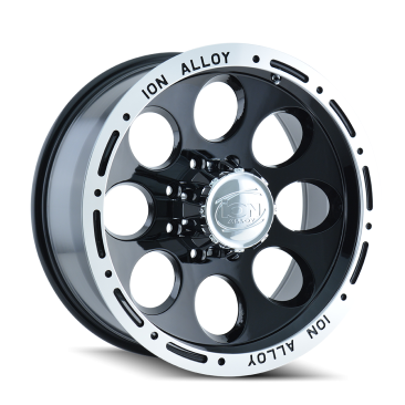 Ion 174  Gloss Black Machined Wheels for Sale | WheelHero