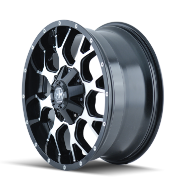 Mayhem 8015 WARRIOR  Gloss Black Machined