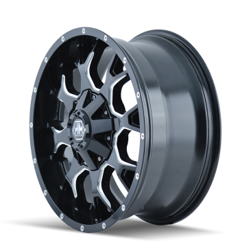 Mayhem 8015 WARRIOR  Gloss Black Milled