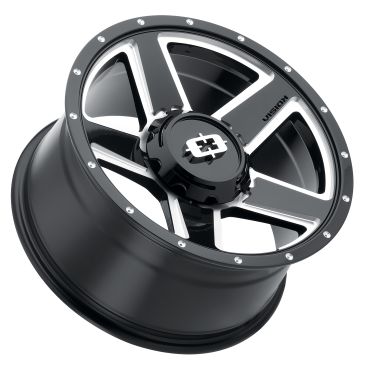 Vision HD 390 Empire  Gloss Black Milled Spokes