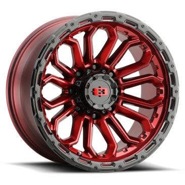 Vision Off Road 405  Red Black Lip