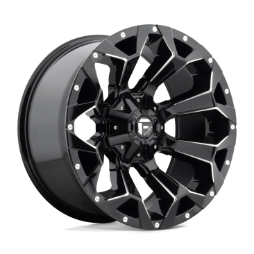 Fuel ASSAULT  Gloss Black Milled