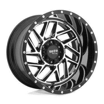 Moto Metal BREAKOUT  Gloss Black Machined