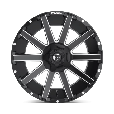 Fuel D616 CONTRA + BFGoodrich All-Terrain T/A KO2 Black Milled