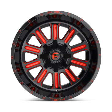 Fuel D621 HARDLINE  Black Red Tinted