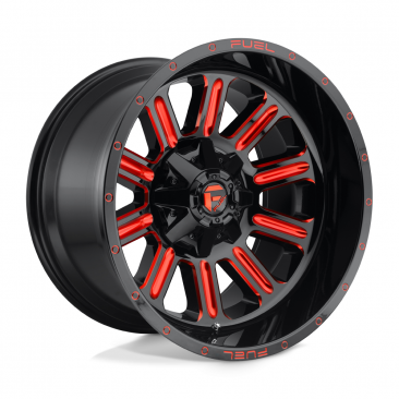 Fuel D621 HARDLINE  Black Red Tinted