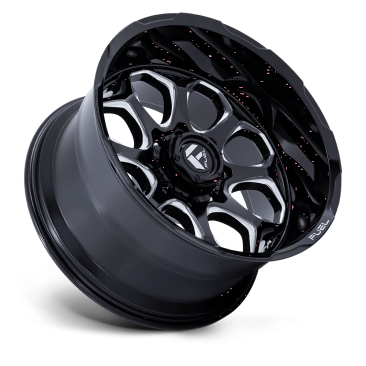 Fuel FC862 SCEPTER  Gloss Black Milled