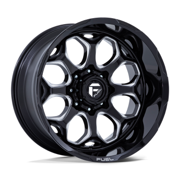 Fuel FC862 SCEPTER  Gloss Black Milled