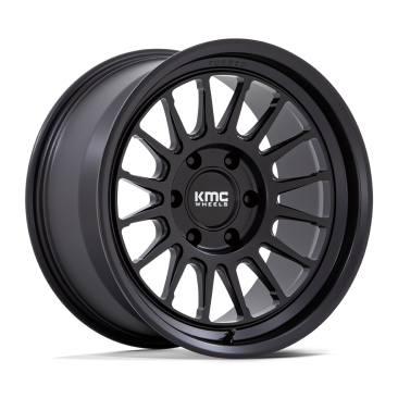 KMC KM447 IMPACT FORGED MONOBLOCK Blue Wheels for Sale