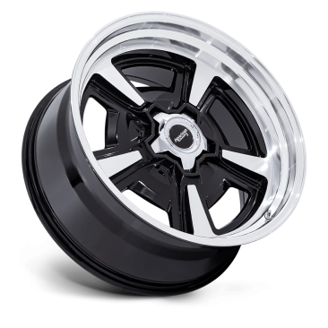 American Racing MARAUDER  Gloss Black Machined W/ Diamond Cut Lip
